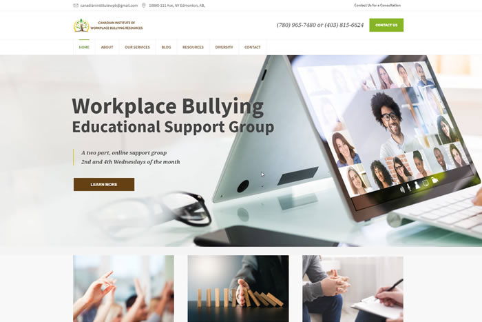 Canadian Institute of Workplace Bullying Resources